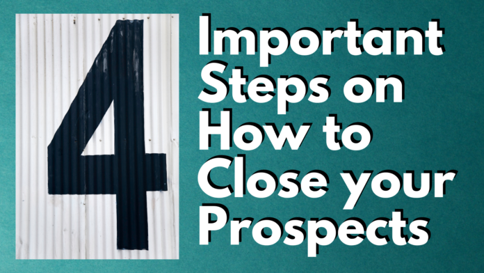 how to close your prospect